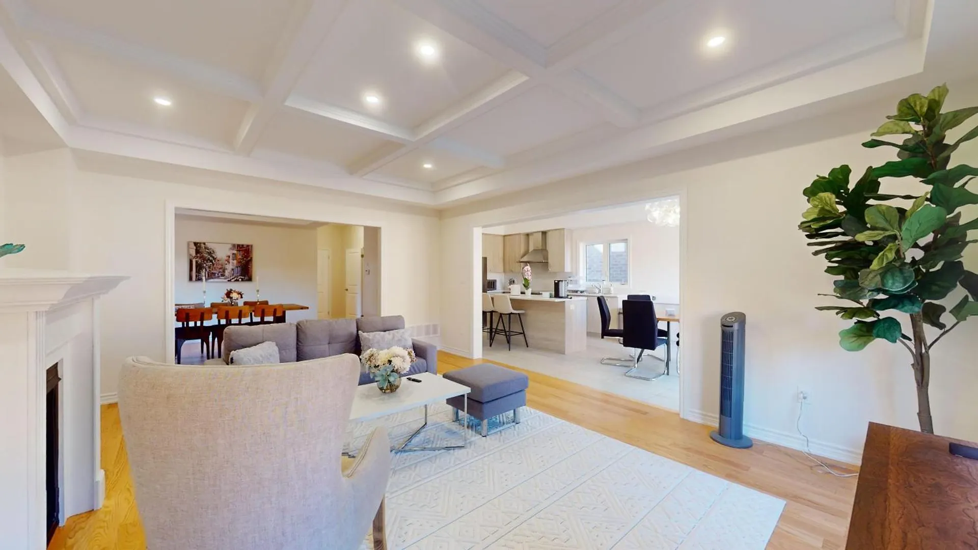 Vakantiehuis New Custom-Built House In Toronto Villa
